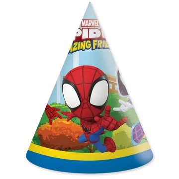 Spidey party kalap 6db-os szett