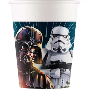 Star Wars 8 db-os papírpohár szett 200ml