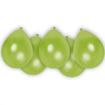 Zöld latex lufi 8db-os szett