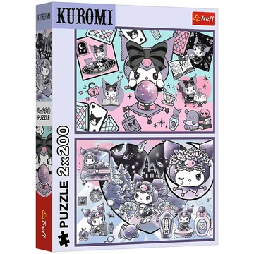 Kuromi varázslatos kalandok 2x200db-os puzzle - Trefl