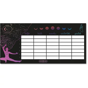 Ars Una: Mystic Constellation egylapos, kétoldalas órarend