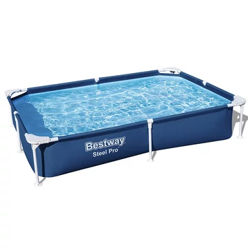 Bestway: Steel Pro fémvázas medence 221x150x43cm