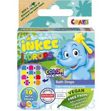 Craze Inkee: Vegán fürdő tabletta 16db-os