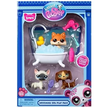 Littlest Pet Shop: Spa 3db-os figura csomag