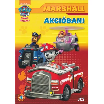 Mancs őrjárat: Marshall akcióban! foglalkoztató könyv