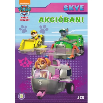 Mancs őrjárat: Skye akcióban! foglalkoztató könyv