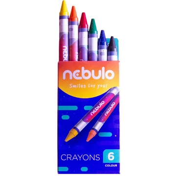 Nebulo: Zsírkréta 6db-os készlet