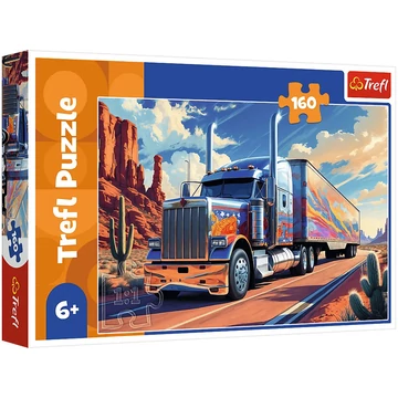 Teherautó az úton 160db-os puzzle - Trefl