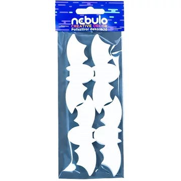 Nebulo: Denevérek polisztirol dekoráció 4db-os szett
