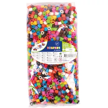 PlayBox: 9mm-es XL MIDI színes vasalható gyöngyök 2300db-os csomag