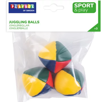 PlayBox: Zsonglőrlabda 3db-os szett