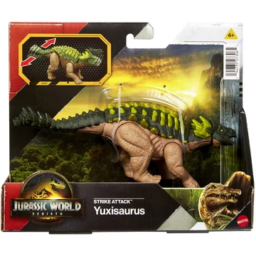 Jurassic World: Újjászületés Strike Attack Yuxisaurus támadó dinoszaurusz figura - Mattel