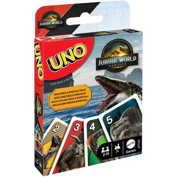 Jurassic World: Újjászületés UNO kártyajáték - Mattel