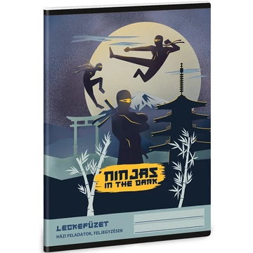 Ars Una: Ninjas in the dark leckefüzet 38 lapos A/5