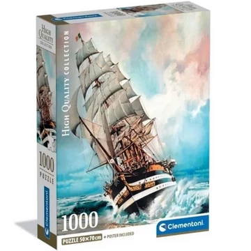 Amerigo Vespucci hajó mintás HQC 1000db-os puzzle - Clementoni