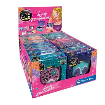 Crazy Chic: Állatos szemhéjfesték többféle változatban 1db - Clementoni