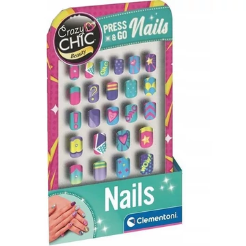 Crazy Chic: Színes műkörmök különböző méretekben - Clementoni