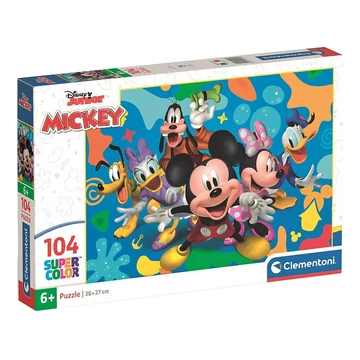 Mickey egér és barátai 104db-os supercolor puzzle - Clementoni