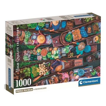 Thaiföldi úszó piac HQC 1000db-os puzzle - Clementoni