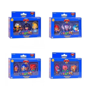 Brawl Stars mini figurák dobozban 3db-os szett