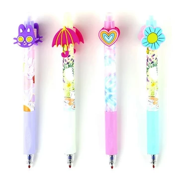 Nebulo: Tavaszi csecsebecse radírozható nyomógombos zselés toll több változatban 1db