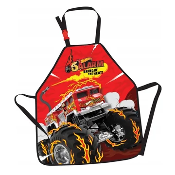 Hot Wheels mintás festőkötény