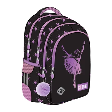 St.Right Ballerina iskolatáska, hátizsák BP58 40x28x18cm