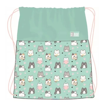 St.Right Charming Cats tornazsák, sportzsák 34x43cm