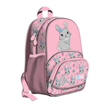 St.Right Cute Rabbit nyuszis iskolatáska, hátizsák BP70 32x22x11,5cm