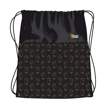 St.Right Golden Cats tornazsák, sportzsák 43x34cm