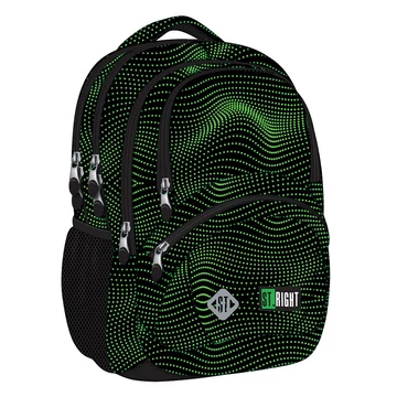 St.Right Green Halfton ergonomikus iskolatáska, hátizsák BP05 42x30x19cm