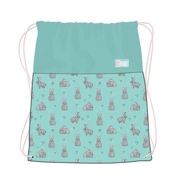 St.Right Grey Rabbits tornazsák, sportzsák 43x34cm