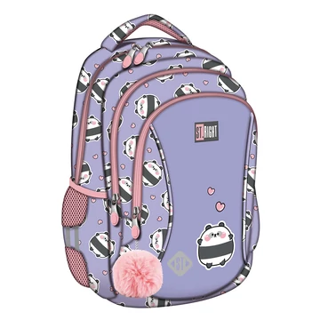 St.Right Happy panda iskolatáska, hátizsák BP26 39x27x17cm