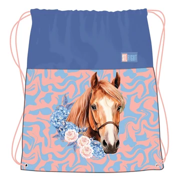 St.Right Romantic Horse lovas tornazsák, sportzsák 34x43cm