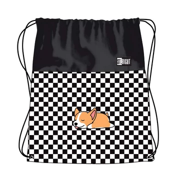 St.Right Sleepy Corgi tornazsák, sportzsák 43x34cm