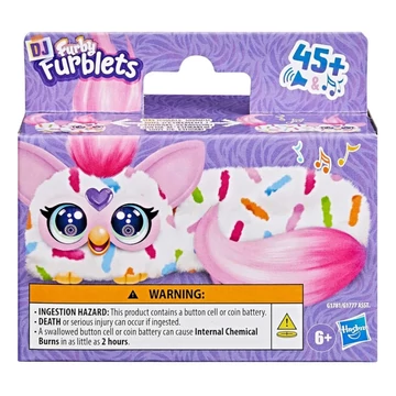 Furby: DJ Furblets Berry-Cup-Cake interaktív plüss figura - Hasbro