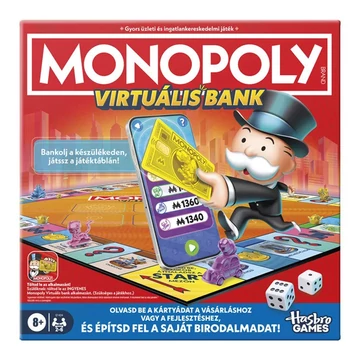 Monopoly Virtuális Bank társasjáték – Hasbro