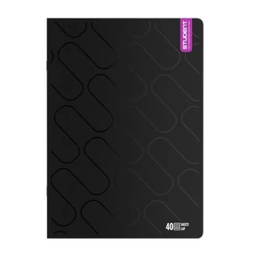 ICO: Student Prémium Black Füzet A/4 vonalas 40 Lapos