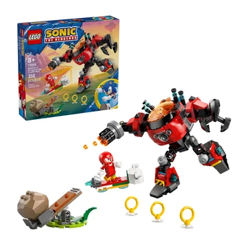 LEGO® Sonic the Hedgehog™: Knuckles vs. Dr. Eggman Egg Crusher robotja (77005)