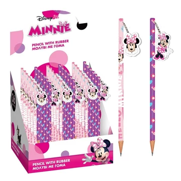 Luna: Disney Minnie egér grafitceruza radírral, kétféle változatban 1db