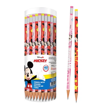 Luna: Mickey és Minnie egér radíros grafitceruza, kétféle változatban 1db