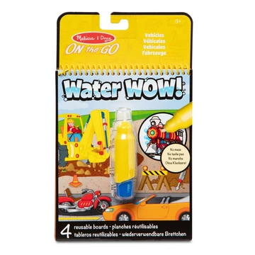 Melissa&Doug: Water WOW! Rajzolás vízzel - Járművek – Spin Master