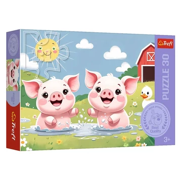 Boldog vidéki élet 30 db-os puzzle – Trefl