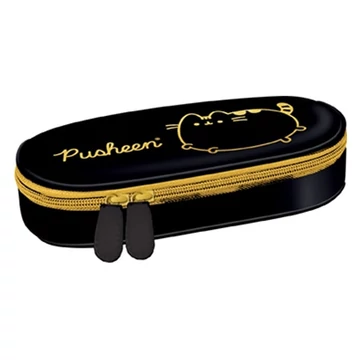 Pusheen gold ovális tolltartó 20,5x9,5x5cm