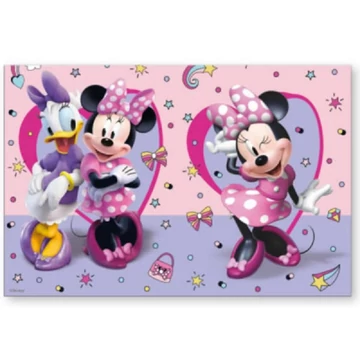Minnie egeres party asztalterítő 120x80cm