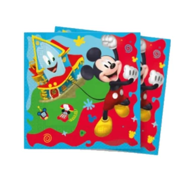 Mickey egeres party szalvéta 20db-os kiszerelésben