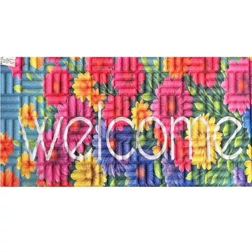 Gumis lábtörlő többféle mintával