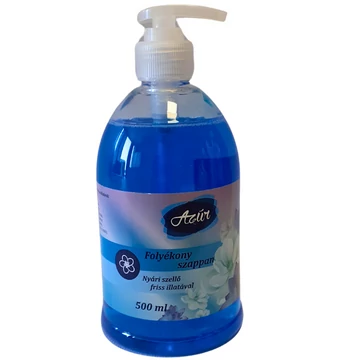 Azúr pumpás folyékonyszappan nyári szellő illatban 500ml