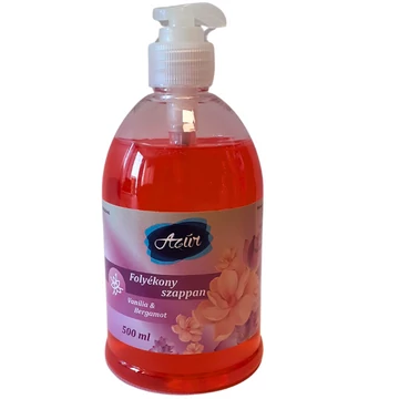 Azúr pumpás folyékony szappan vanília&bergamot illatban 500ml
