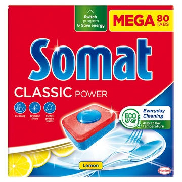 Somat XXL classic lemon mosogatógép tabletta 80db